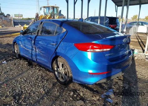 2017 Hyundai Elantra Se из США, поврежденный, VIN 5NPD84LF3HH186827